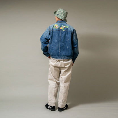 APPLEBUM “APPLE BLOSSOM LOGO” DENIM JACKET