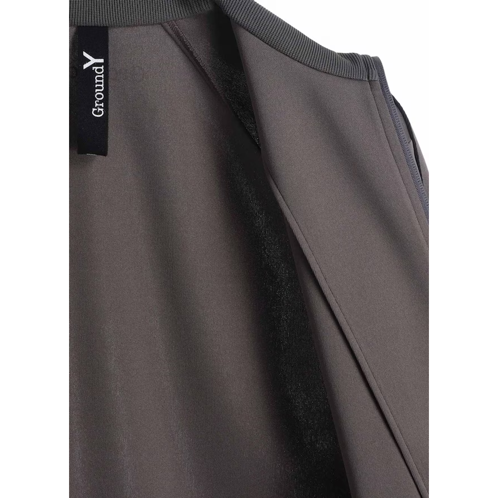 Ground Y POLYESTER SMOOTH SPLIT RAGLAN TRACK JACKET