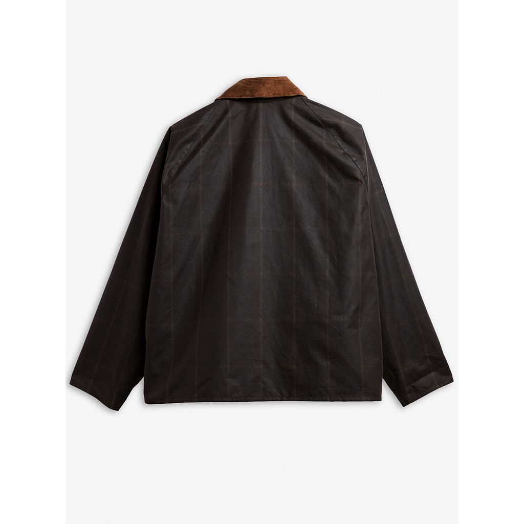 《Barbour × Paul Smith》【TRANSPORT / トランスポート】Window Pane ワックス ショート ジャケット