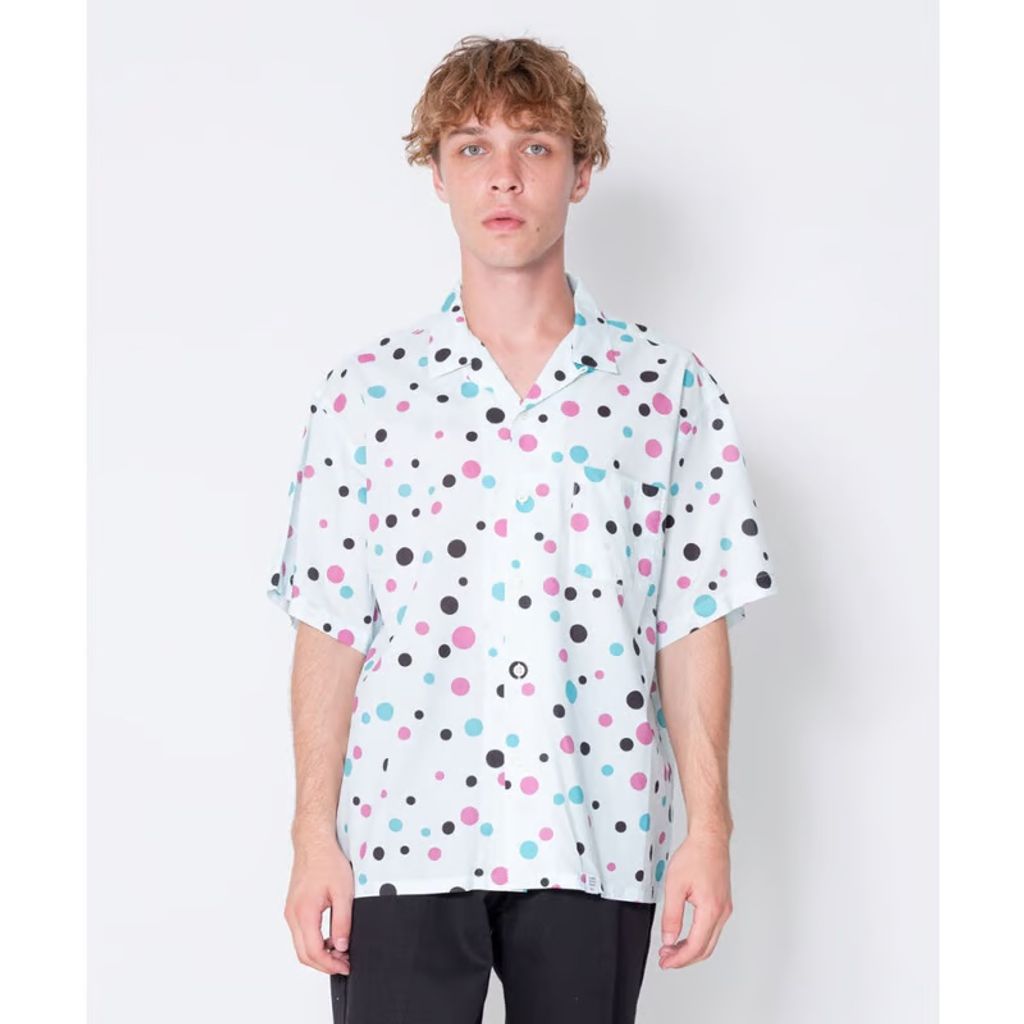 BEDWIN & THE HEARTBREAKERS S/S OPEN COLLAR ALOHA SHIRT "ROGERS"