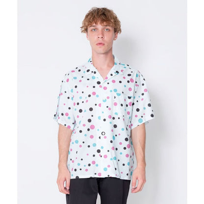 BEDWIN & THE HEARTBREAKERS S/S OPEN COLLAR ALOHA SHIRT "ROGERS"