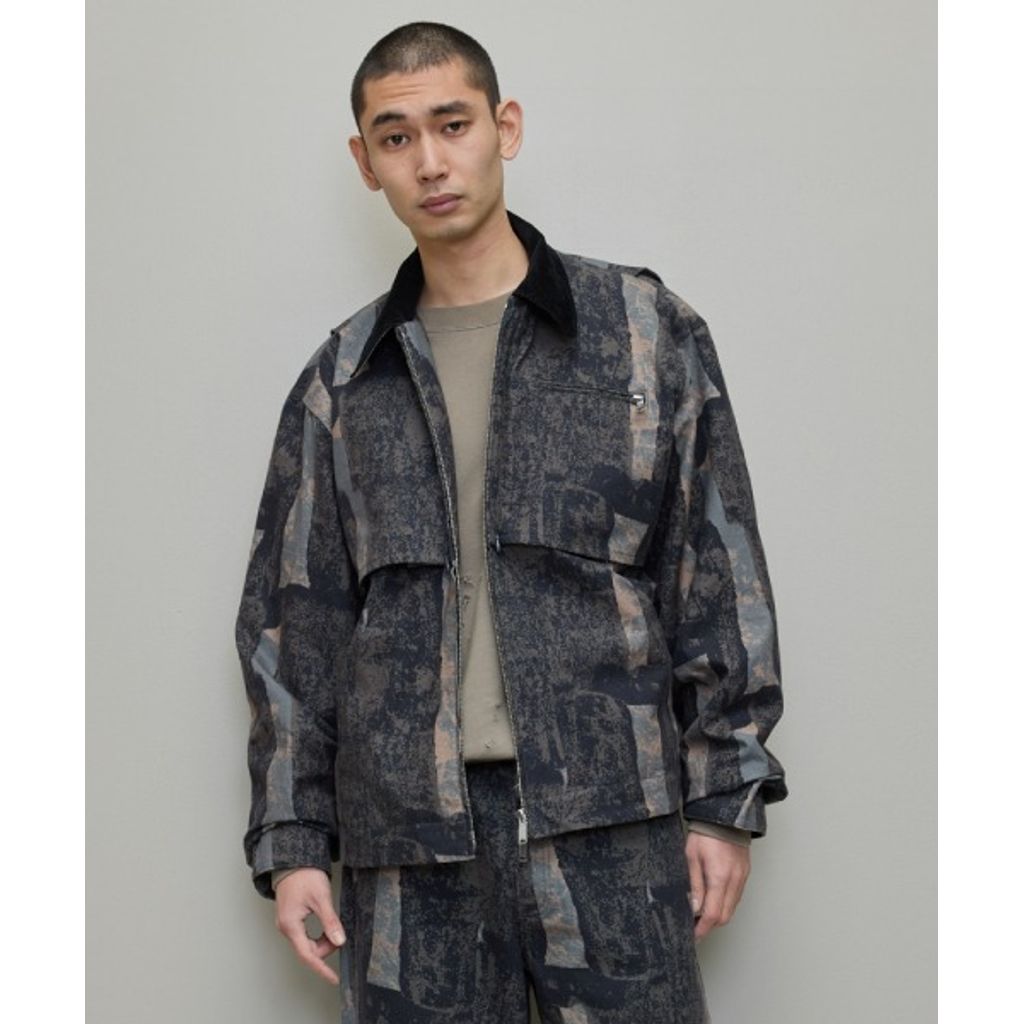 BAL COTTON CANVAS STEALTH POCKET WORK JACKET