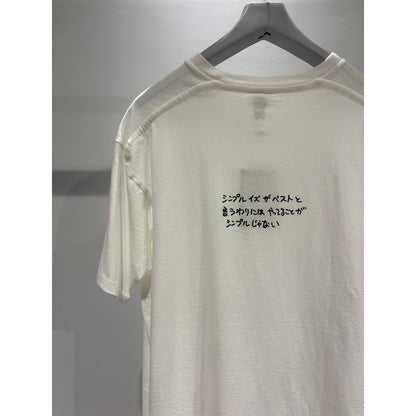 YAECA　丸胴Tシャツ　Ken Kagami