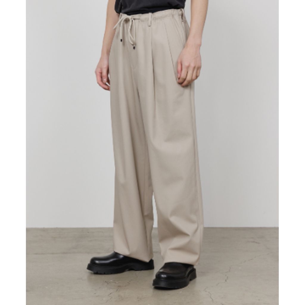 【予約商品】MARKAWARE DOUBLE PLEATED EASY TROUSERS