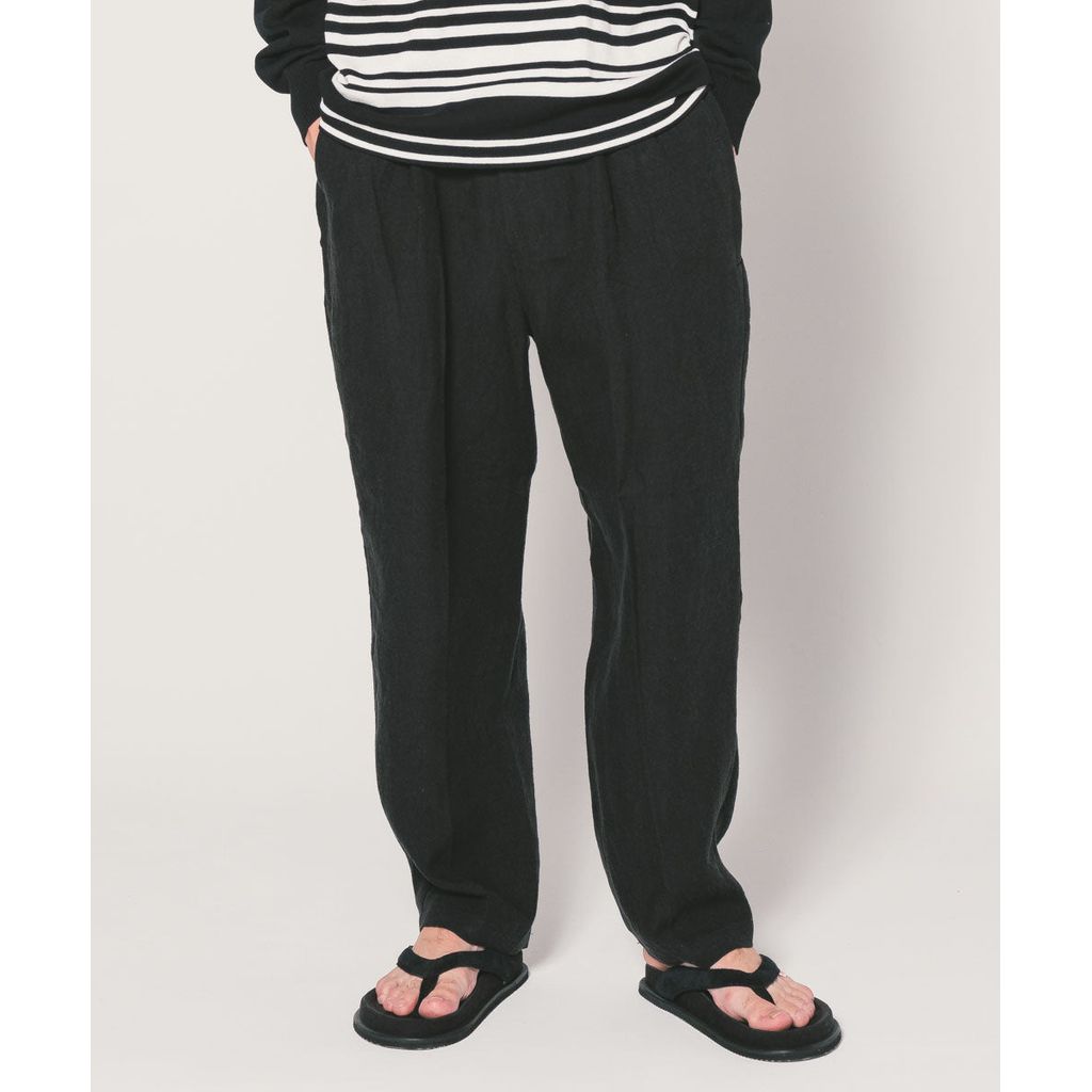 BEDWIN & THE HEARTBREAKERS 10L LINEN WIDE PANTS "WYLER"