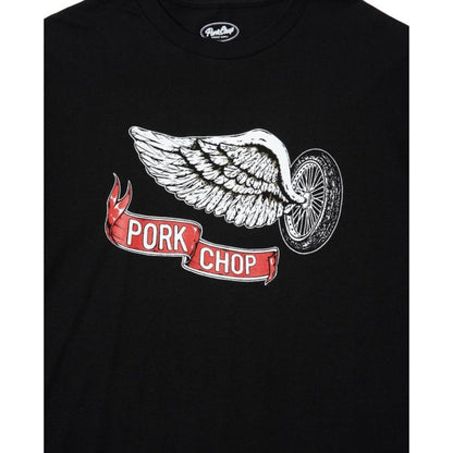 MASSES X PORKCHOP  T-SHIRT FLYING WHEEL P