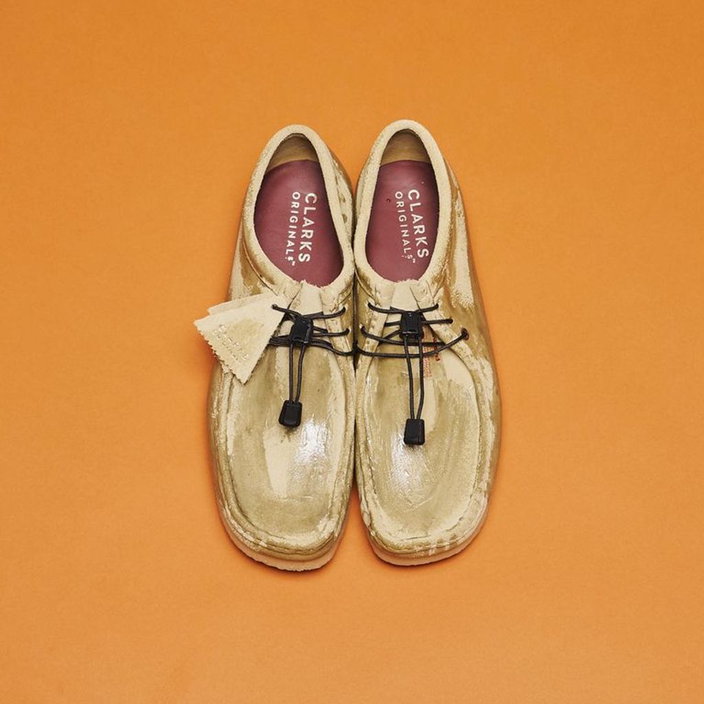 POLIQUANT × CLARKS / POLIQUANT THE WALLABEE "BEAUTIFICATION OVER TIME"