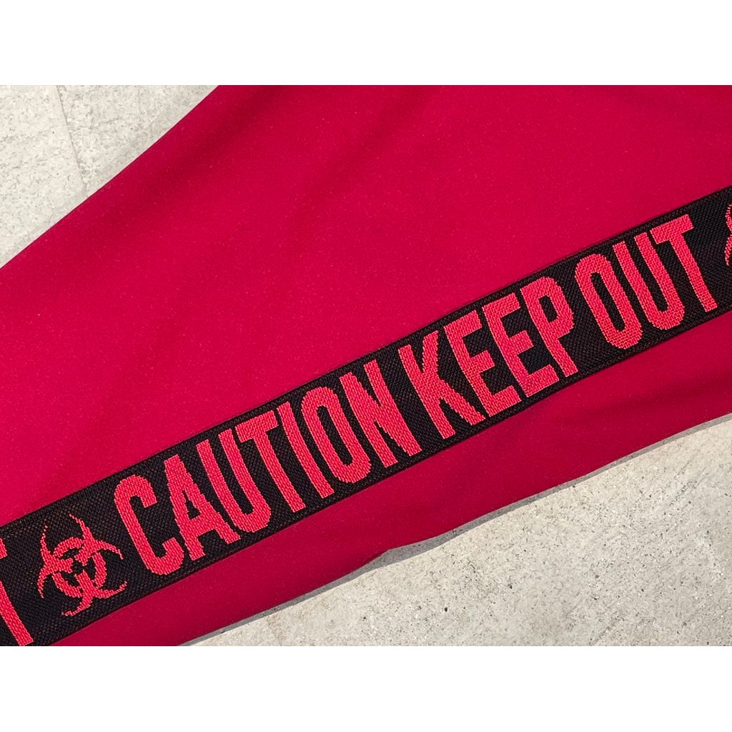 beauty:beast DOLMAN SLEEVE “CAUTION KEEP OUT” TRACK JKT