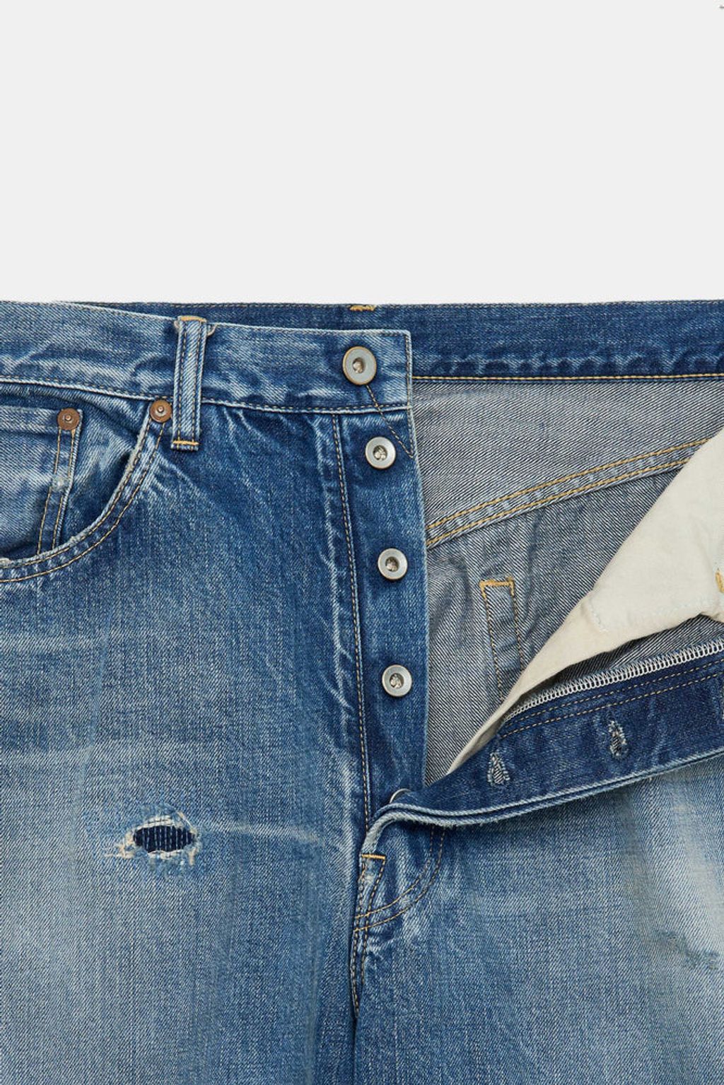 marka  オーガニックコットン12ozデニム / コクーンフィットジーンズ, Used Washed