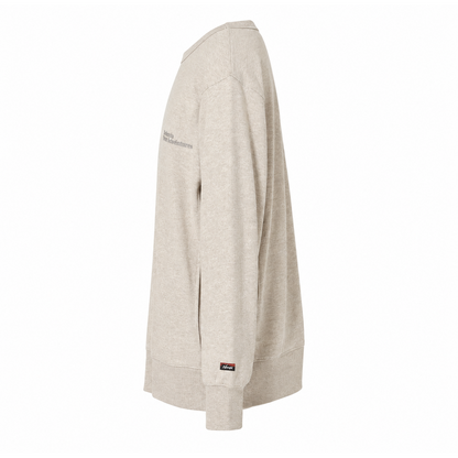 NANGA ECOHYBRID MESSAGE EMB SWEAT