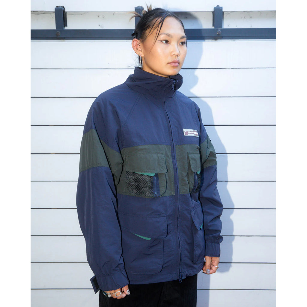 BRAIN DEAD Paneled Snow Jacket – MAROON WEBSTORE