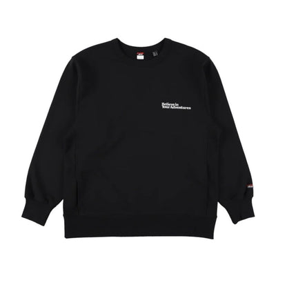 NANGA ECOHYBRID MESSAGE EMB SWEAT