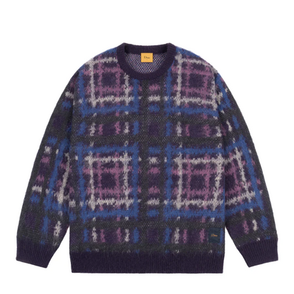 Dime PLAID MOHAIR KNIT