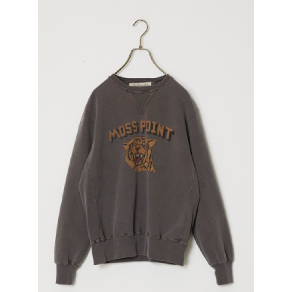 【予約商品】REMI RELIEF SP加工裏毛クルー(MOSS POINT)　