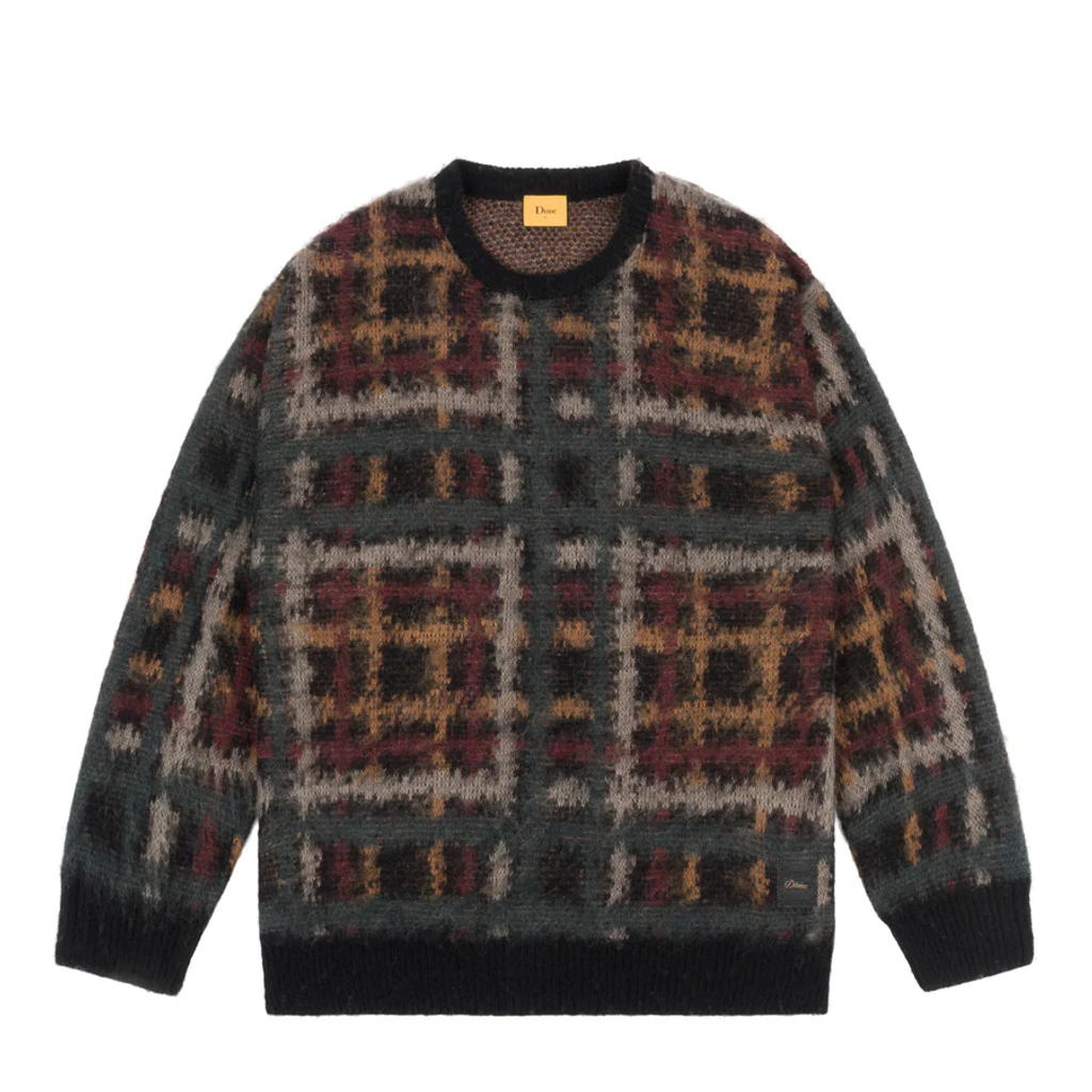 Dime PLAID MOHAIR KNIT