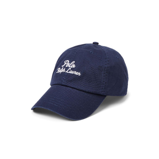 POLO RALPH LAUREN エンブロイダリー ツイル ボール キャップ (NAVY)