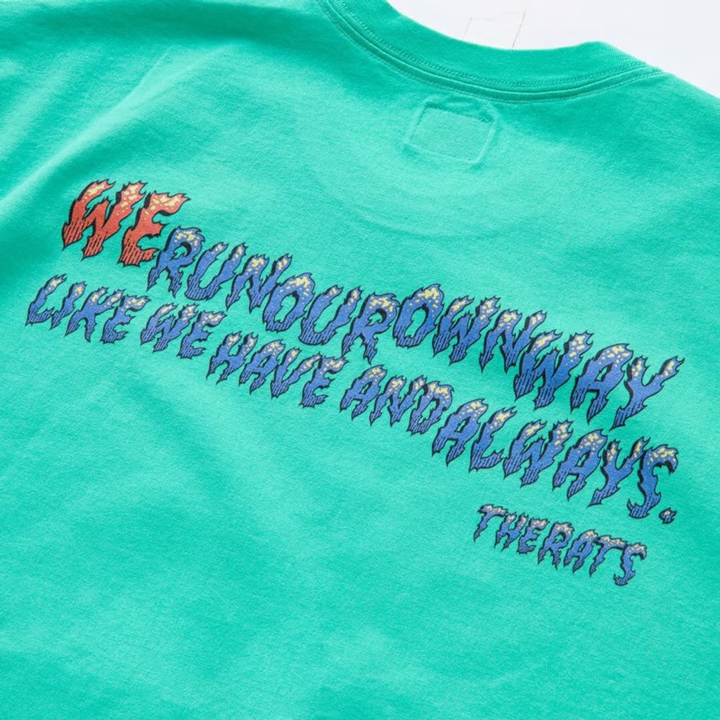 RATS FLAME ON TEE