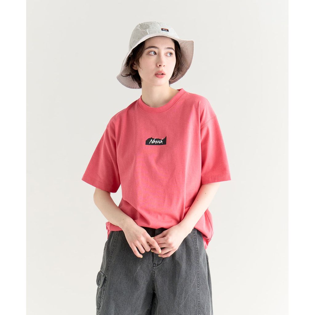 NANGA  ECO HYBRID MT LOGO TEE(UNISEX)