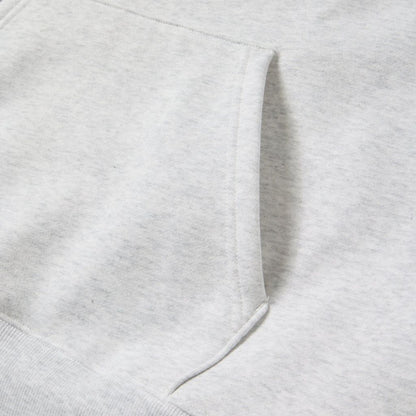 NEW ERA 裏毛 オーバーサイズド スウェット プルオーバーフーディー Powered by GORO NAKATSUGAWA（MIN-NANO） ロサンゼルス・ドジャース ライトグレー