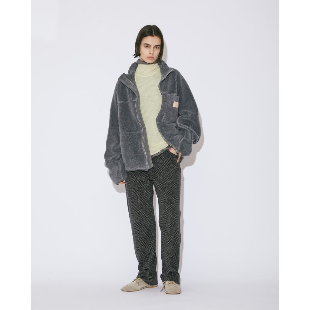 beautiful people  cotton garment dye boa blouson