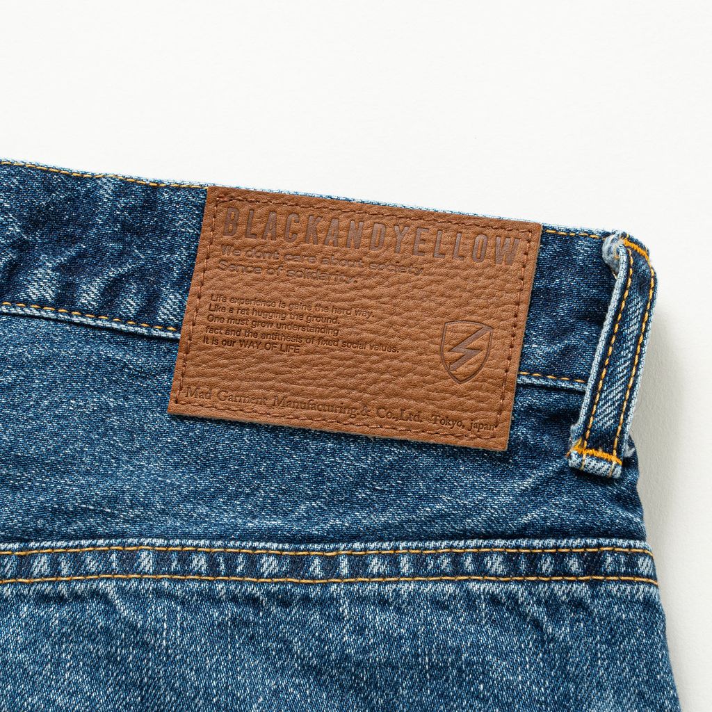 RATS VINTAGE WASH DENIM PANTS