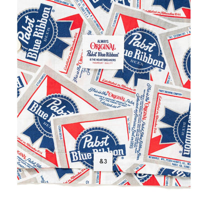 BEDWIN & THE HEARTBREAKERS Pabst Ex. S/S OPEN COLLAR SHIRT "COLIN"
