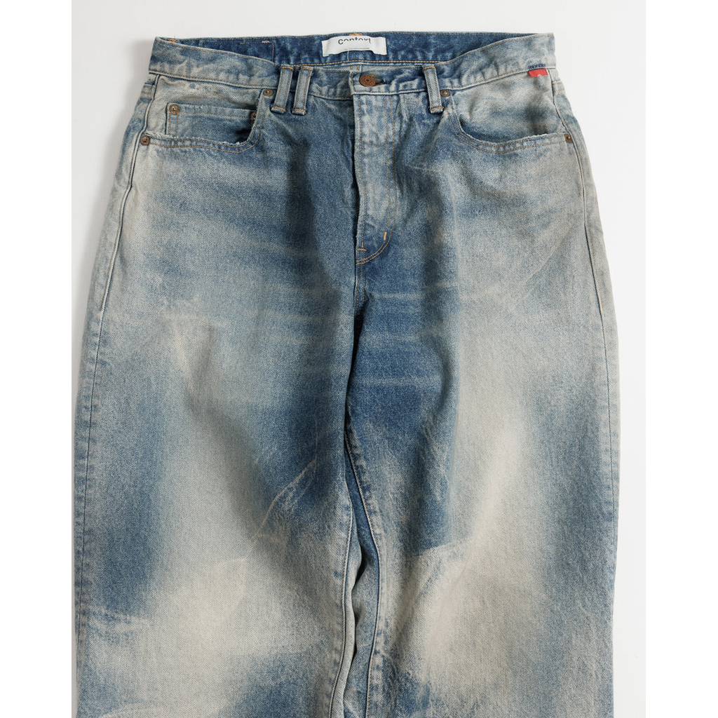 ANACHRONORM CONTEXT-003N-R2 SUNFADED 80's WIDE 5P PANTS