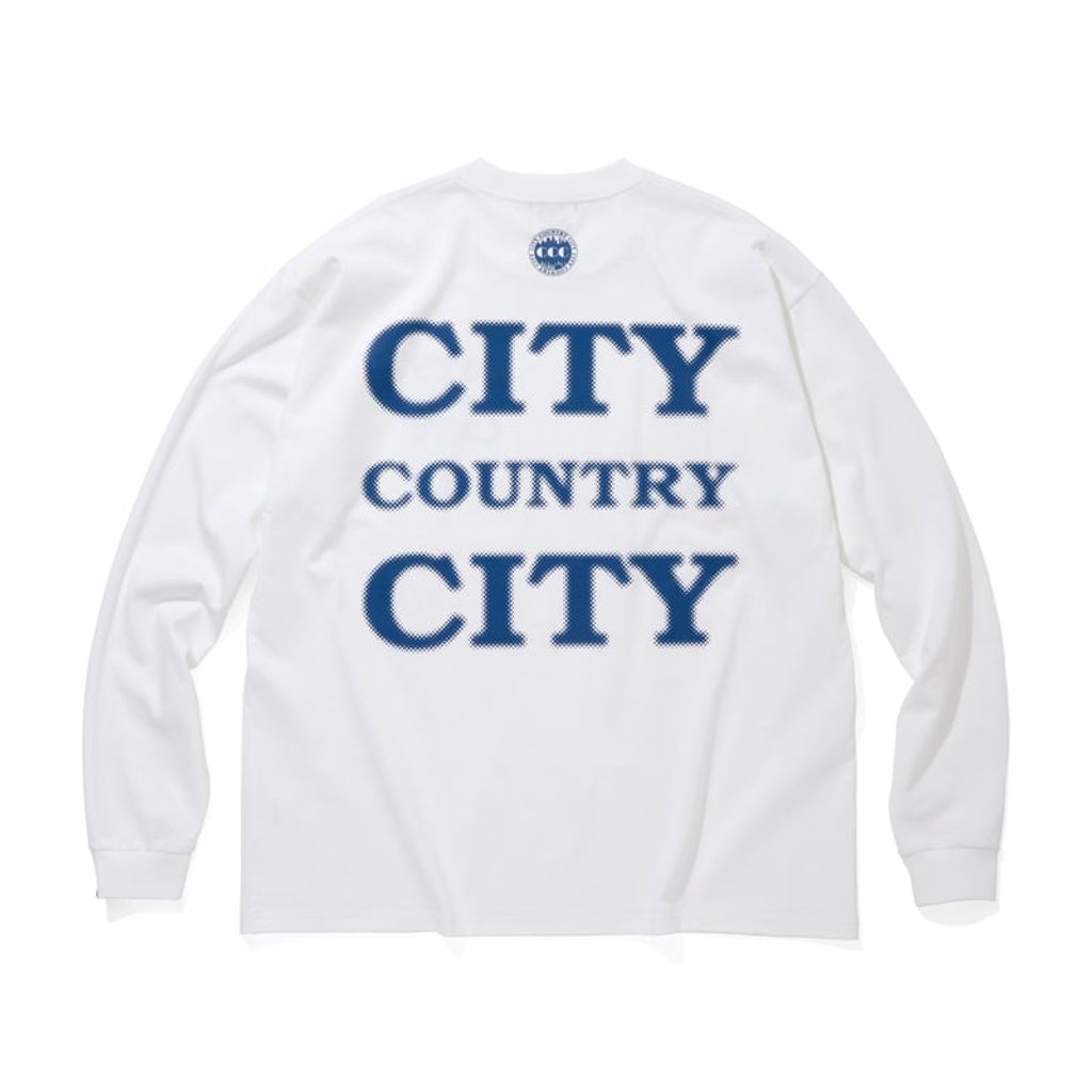 CITY COUNTRY CITY COTTON L/S T-SHIRT_CITY COUNTRY CITY