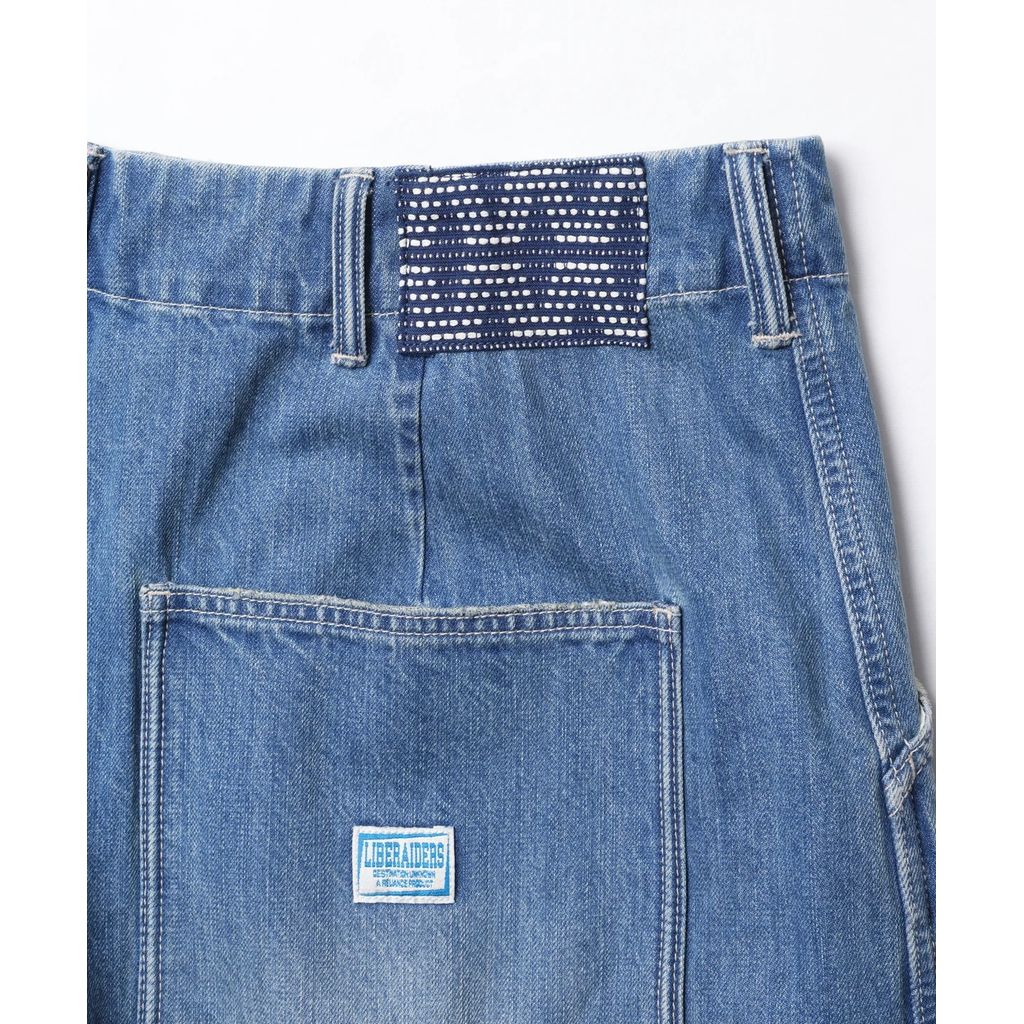 liberaiders DENIM SARROUEL PAINTER PANTS – MAROON WEBSTORE
