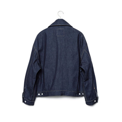 FUMITO GANRYU Red Label  Deformed Denim Jk - Indigo