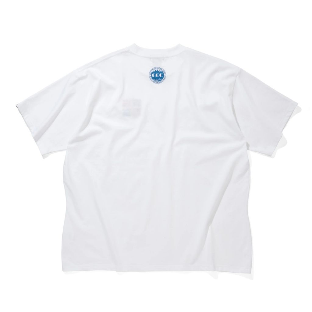 CITY COUNTRY CITY EMBROIDERED LOGO COTTON T-SHIRT_CCCC