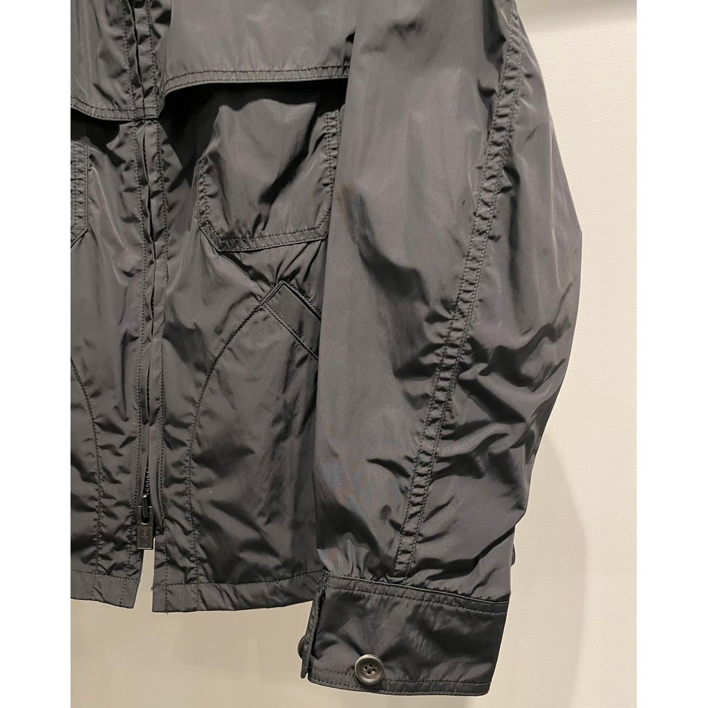 Y's for men NYLON TAFFETA CHAIN STITCH SHIELD BLOUSON