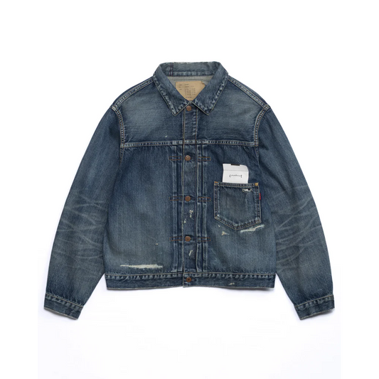 ANACHRONORM CONTEXT-005 FRONT TUCK DENIM JACKET(26 REMAKE)