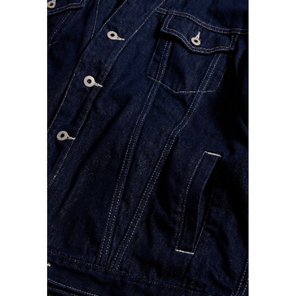 FDMTL FA26JK19R DENIM T-FORM JACKET RINSE