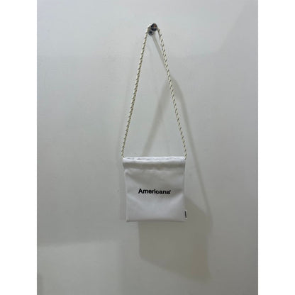 Americana TEMBEA PVCコーティング 巾着バッグ