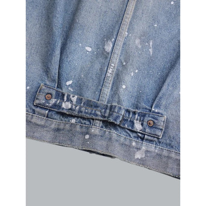 New Manual T-BACK DENIM JACKET