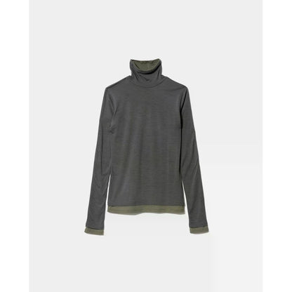 beautiful people flip washable wool jersey high neck top