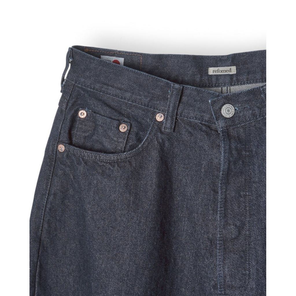 refomed FRESH MAN DENIM WIDE PANTS by EDWIN "OW"