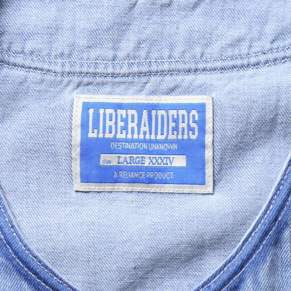 Liberaiders DENIM BASEBALL SHIRT