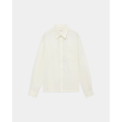 MARKAWARE Super 160s Washable Wool Oxford / Square Shirt