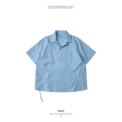 GOOPiMADE SND5 BASIC POCKET SHIRTS