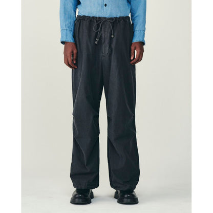marka Organic Cotton Back Satin/Wide Over Pants