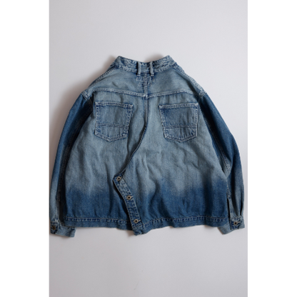 FDMTL FA26JK19U DENIM T-FORM JACKET 3YR WASH