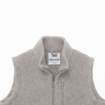 YAECA Natural Wool Fleece Vest