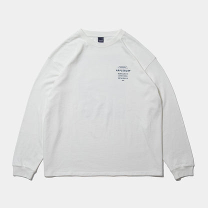 APPLEBUM "Make Music" L/S T-shirt for LINEAGE(Natural)