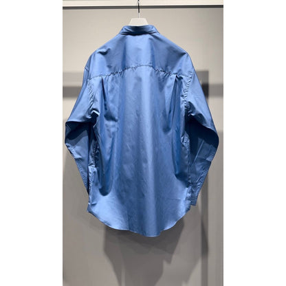 COMME des GARCONS HOMME COTTON PLAIN LOGO SHIRTS（SAX）