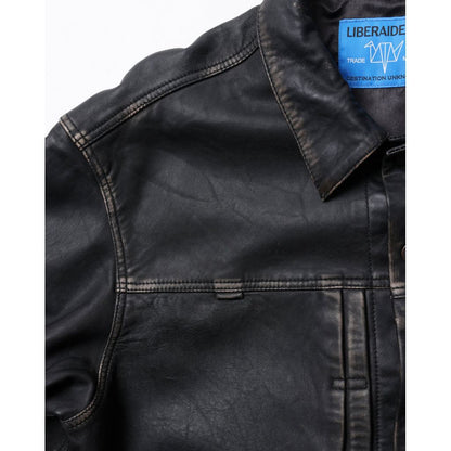 Liberaiders WASHED LEATHER JACKET