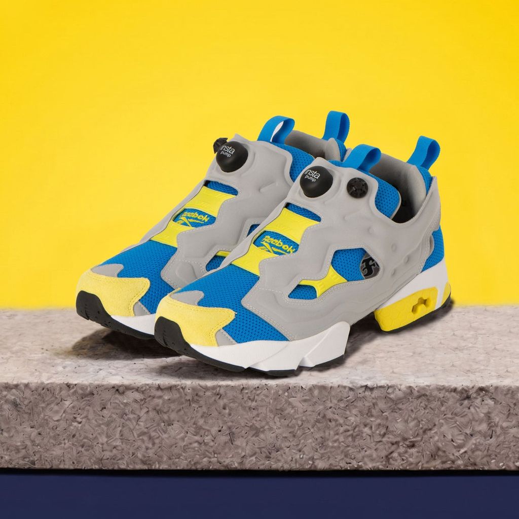 Reebox インスタ ポンプフューリー 94 / INSTAPUMP FURY 94 （ブルー/イエロー）