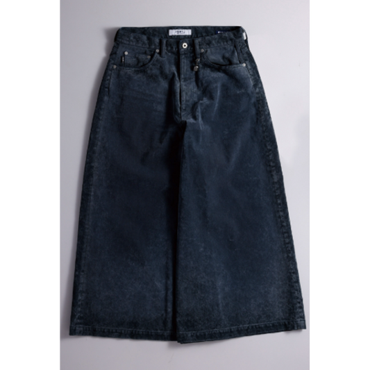【予約商品】FDMTL FA26PN54U FLOCK LEATHER HAKAMA PANTS 3YR WASH