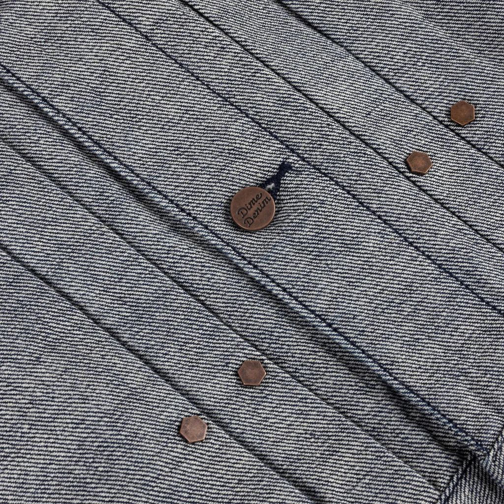 Dime Pleated Denim Jacket
